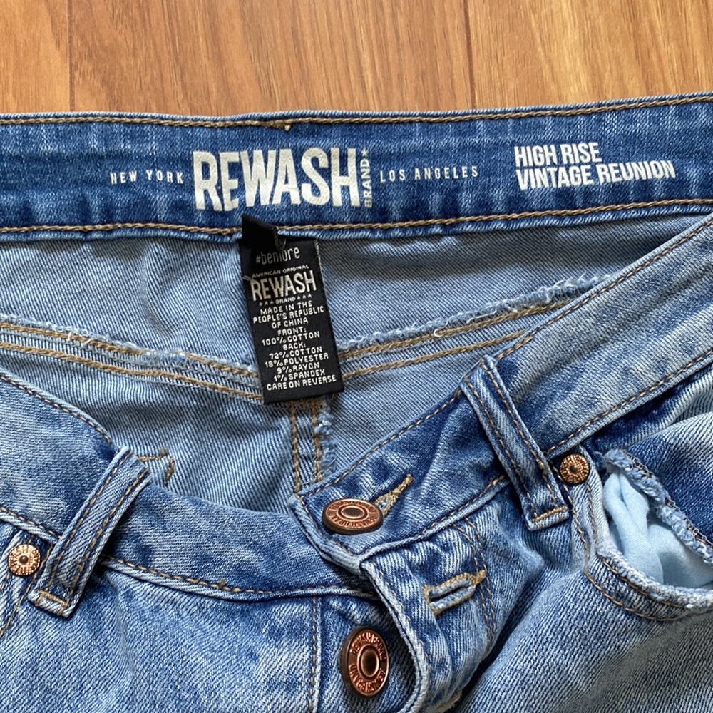 Rewash High Ride Jeans - Picture 3 of 8